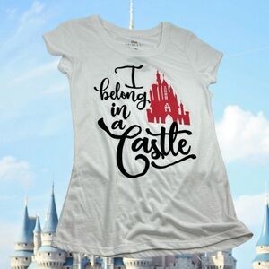 Disney Princess Castle Tee - Size Small - Orlando, FL -‎ NWT
